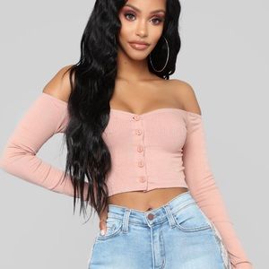 NWT Talk That Talk Off Shoulder Fashion Nova Top